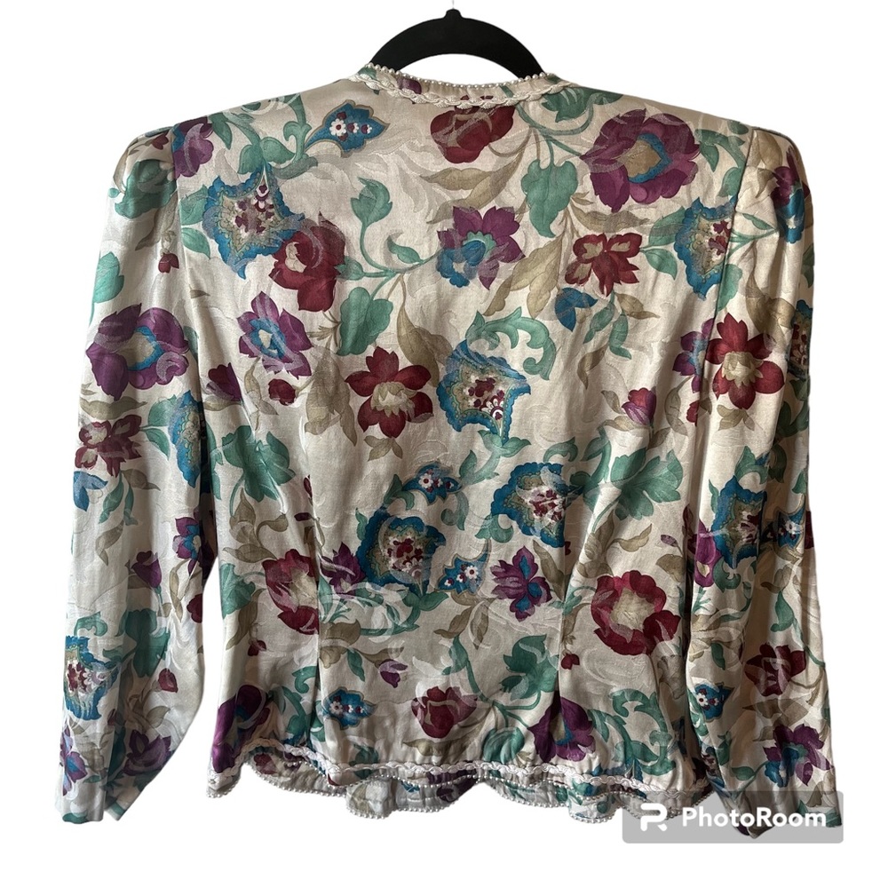 Vintage Patterned Jacket - image 2